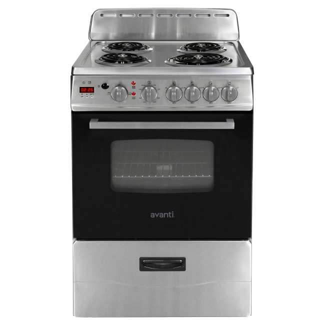 Avanti 24" Electric Range Oven with Framed Glass Door