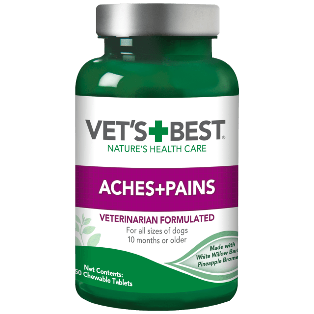 Vet’s Best Aches + Pains Dog Supplement, 50 Chewable Tablets