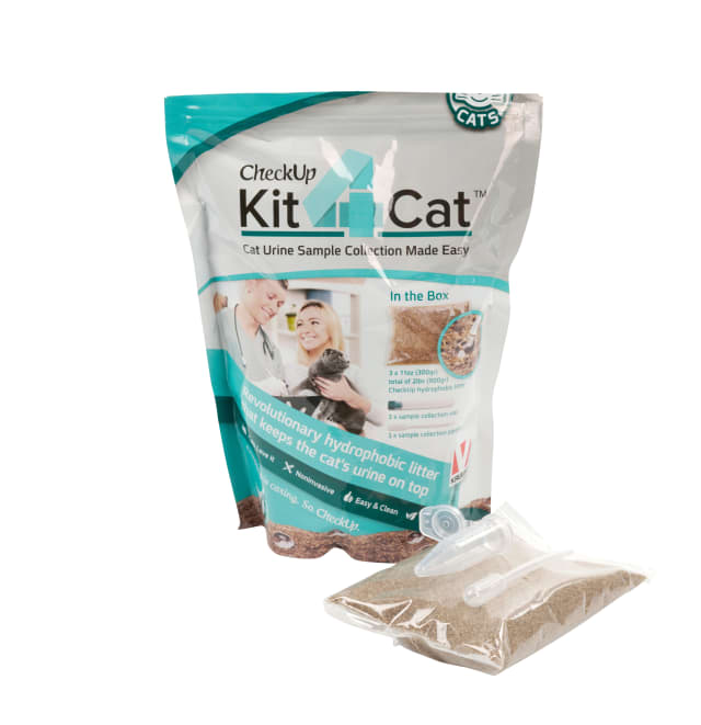 Cat Urine Sample Collection Sand