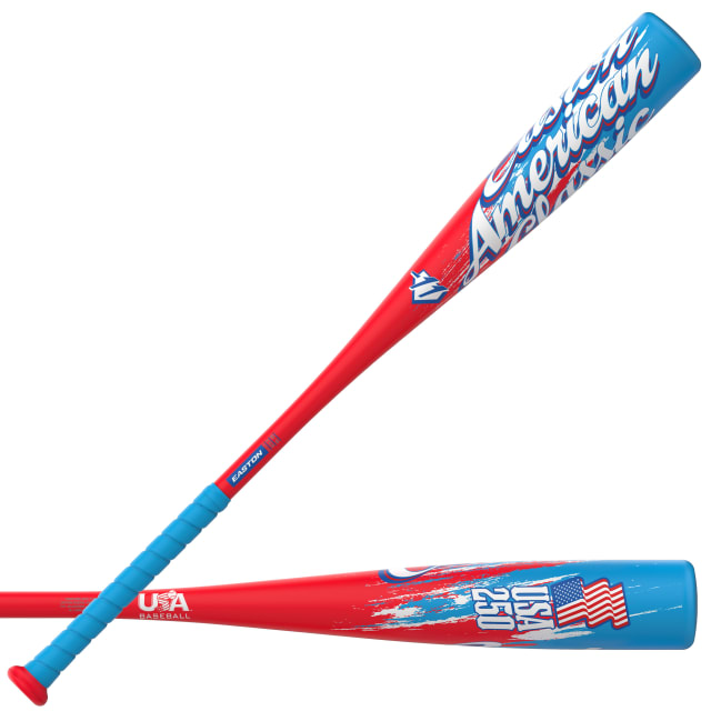 Easton American Collection White -11 USA Youth Baseball Bat | Lightweight Balanced