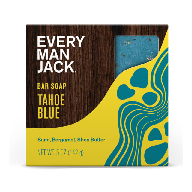 Every Man Jack Tahoe Blue Bar Soap - 5 oz