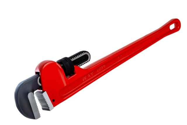 24“ Heavy-Duty Straight Cast-Iron Pipe Wrench