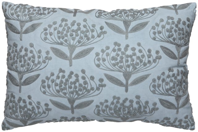 Alyssum Embroidered Pillow 16 x 24 inch