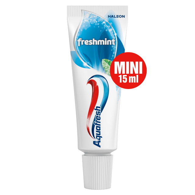 Aquafresh Freshmint 3in1 Mini-Tandpasta Reisformaat 15ml