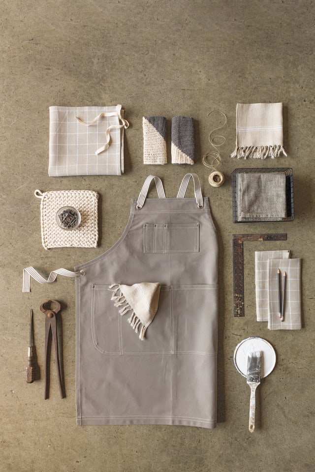 Mason Gray Apron