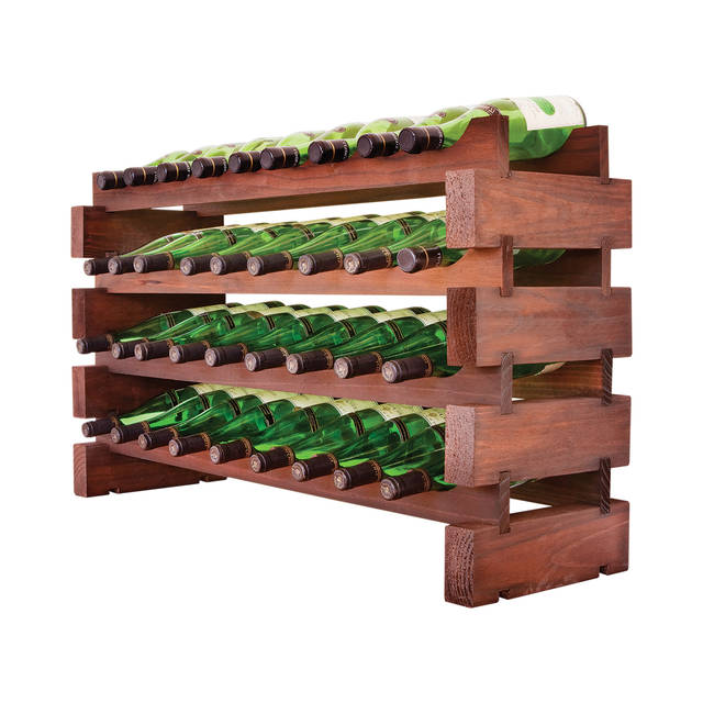 Vinotemp Modular Wine Rack, 4 x 9, 36 Bottle Capacity