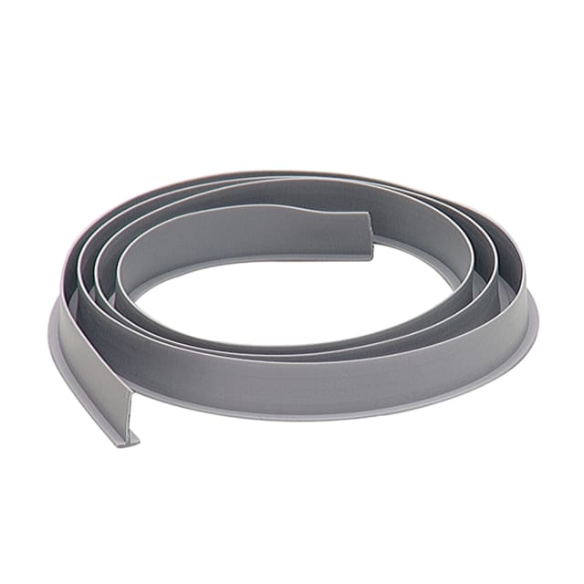 04226 - 37 in. Gray Vinyl Replacement Storm Door Bottom T-shaped Insert