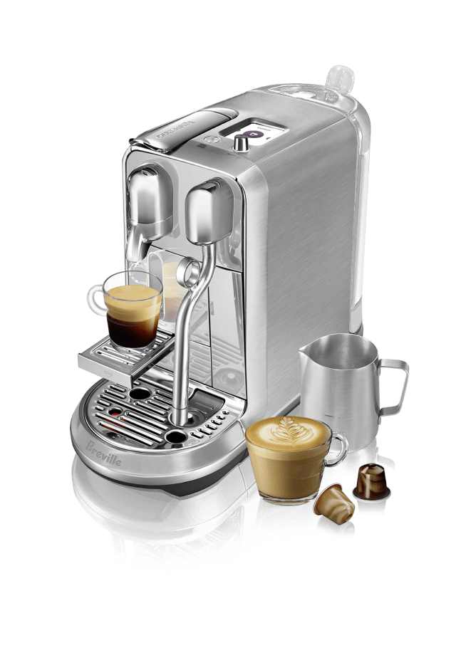 Nespresso Creatista Plus Espresso Machine by Breville, Brushed Stainless Steel