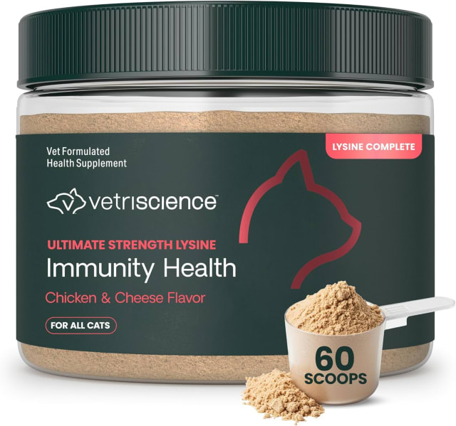 VS Ultimate Strength Lysine Immunity Health Powder, Chicken, 60 Scoops