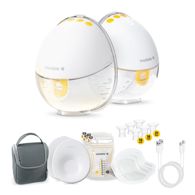 Motion InBra™ Wearable Double Electric Breast Pump with Bag