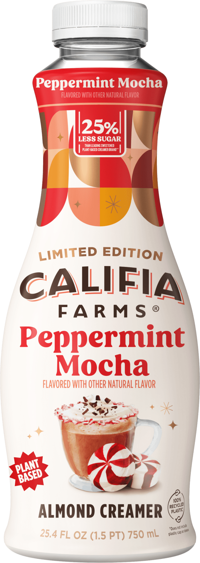 Peppermint Mocha Almond Milk Coffee Creamer