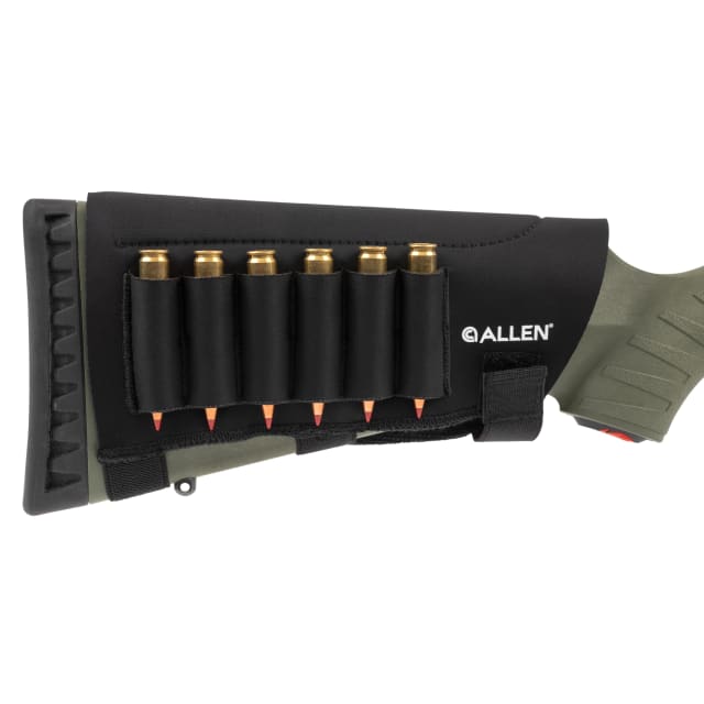 Allen Company Mesa Neoprene Buttstock Shell Holder, Black