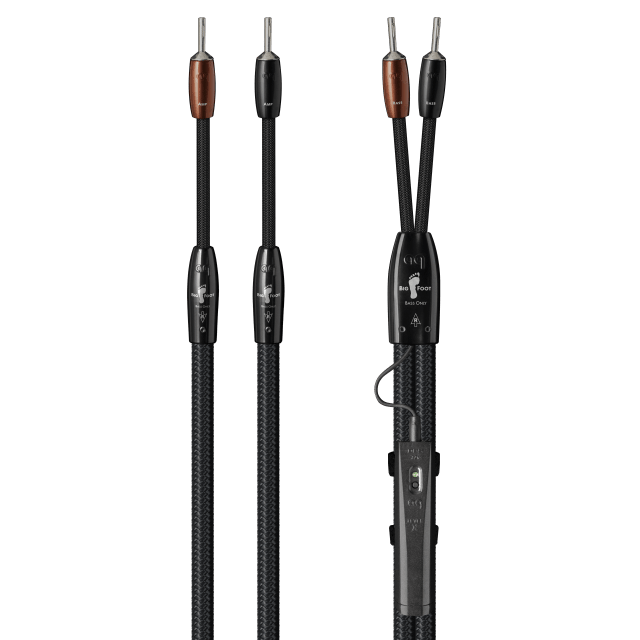 AudioQuest BigFoot Bass-Only Speaker Cable w/ RF/ND-Tech for Midrange and Bass