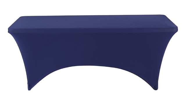 iGear™ Fabric Table Cover, Blue - 8'