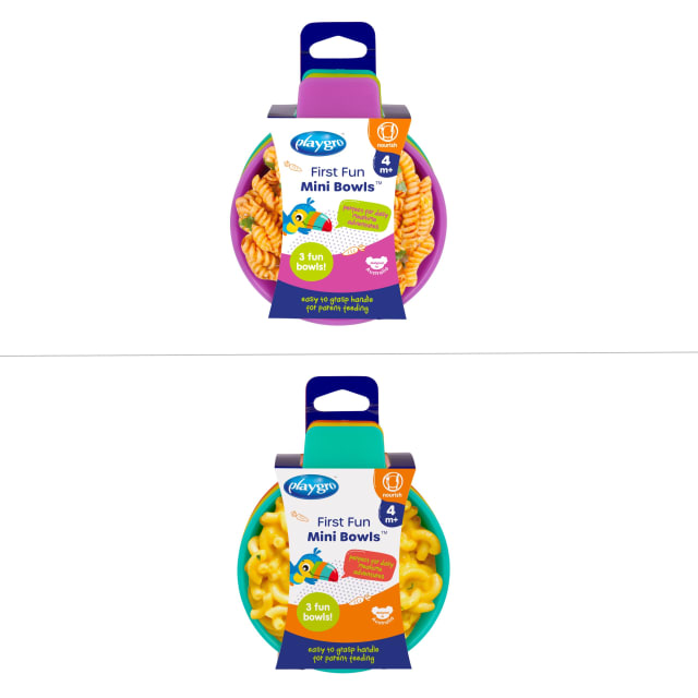 First Fun Bowls - 3 Pack - 2 assort