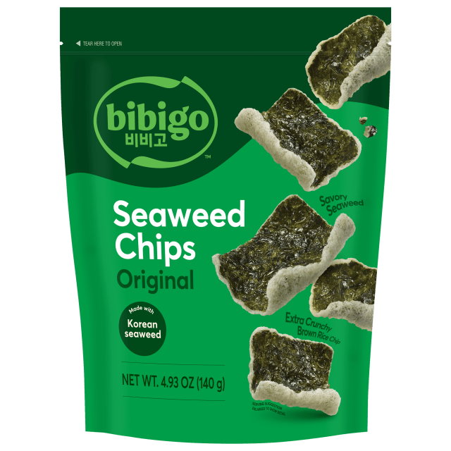 bibigo Original Flavor Seaweed Chips Snack