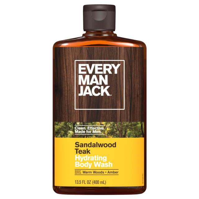 Every Man Jack Sandalwood Teak Body Wash - 13.5 fl oz