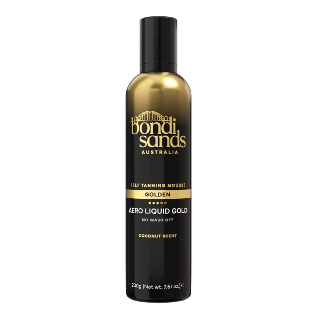 Bondi Sands Aero Liquid Gold Self Tanning Foam, 7.61 Fl Oz