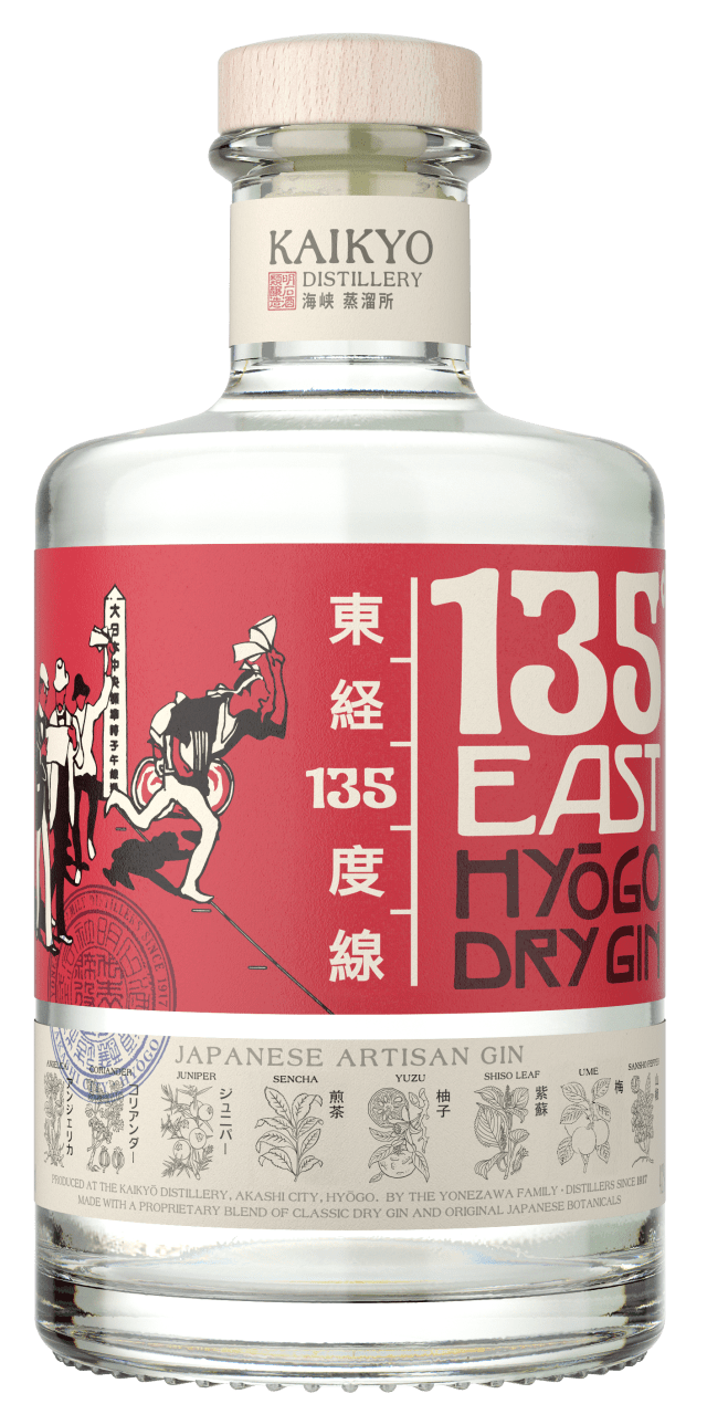 135 East Hyogo Japanese Dry Gin 6B 750ML