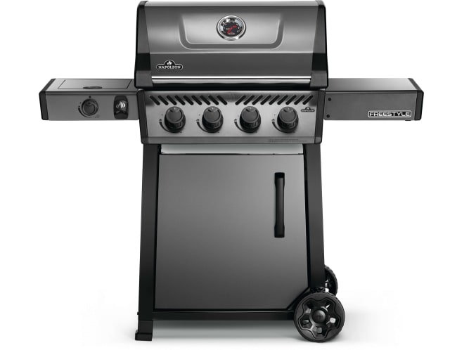 Freestyle™ 425 Propane Gas Grill with Range Side Burner, Graphite Grey