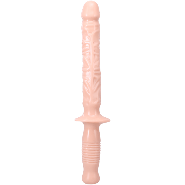 The Classic Manhandler - 10 Inch Dildo Plus Handle