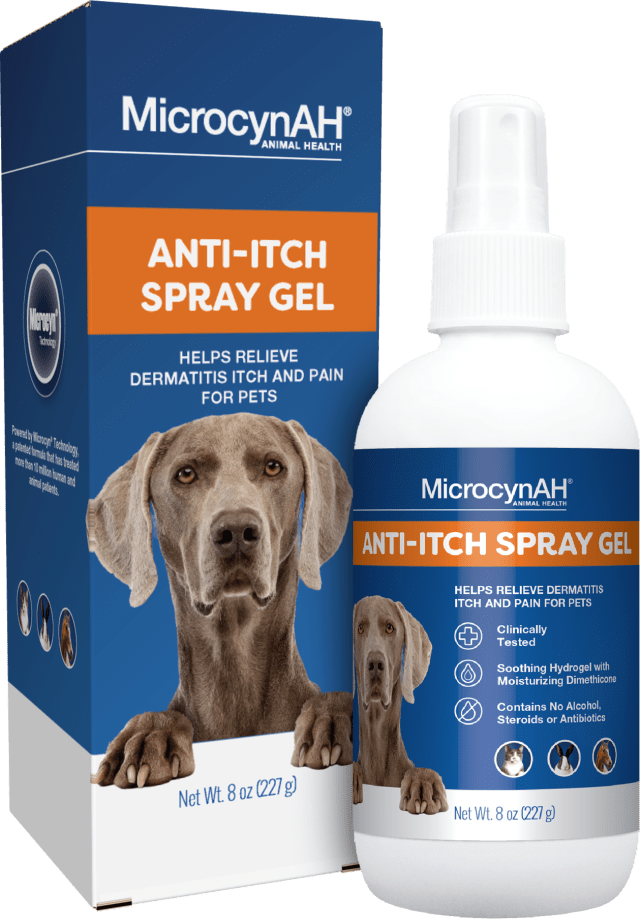Manna Pro MicrocynAH Anti-Itch Spray Gel, 8 Ounces