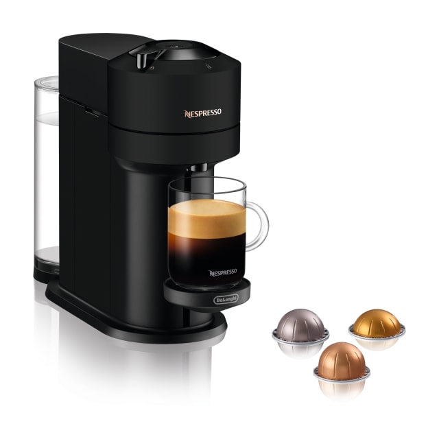Nespresso Vertuo Next Coffee and Espresso Maker by De'Longhi, Matte Black