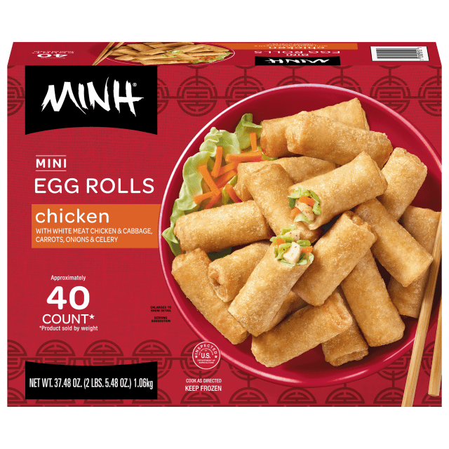 Minh Frozen Chicken Mini Egg Rolls