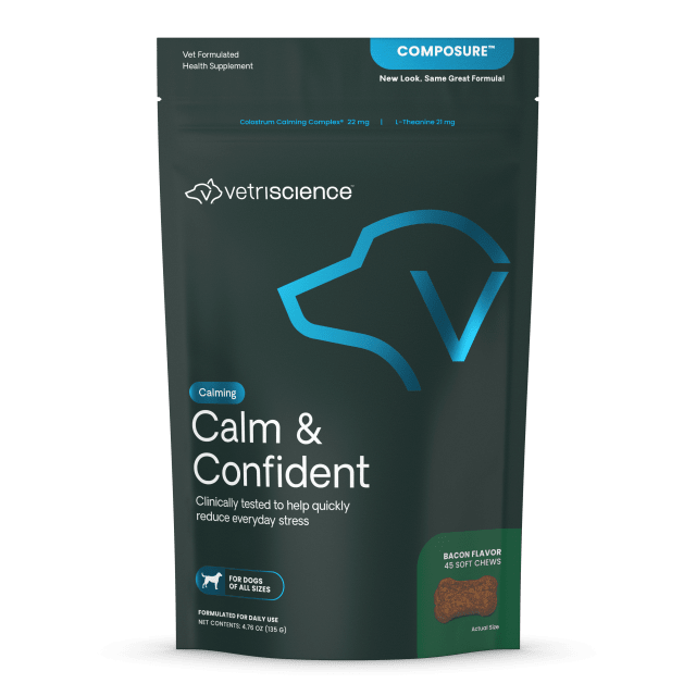 VS Calm &amp; Confident, Dogs, Bacon, 45ct