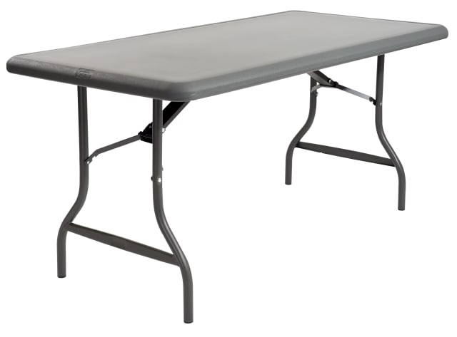 IndestrucTable® Industrial Folding Table, Charcoal - 30" x 60"