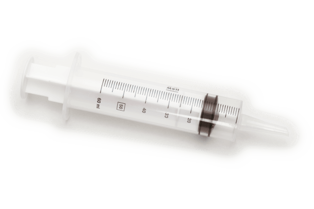 3-Part Syringes, Luer Catheter