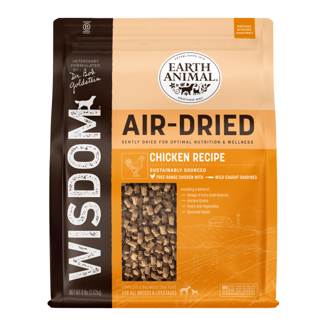 Wisdom - Air-Dried - Dog Food - Chicken - 8 lb