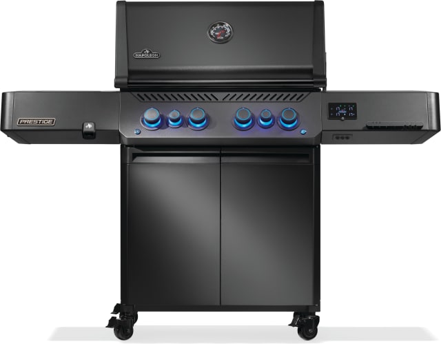 Phantom Prestige® 500 Connected, Natural Gas Grill with Infrared Side and Rear Burner, Matte Black