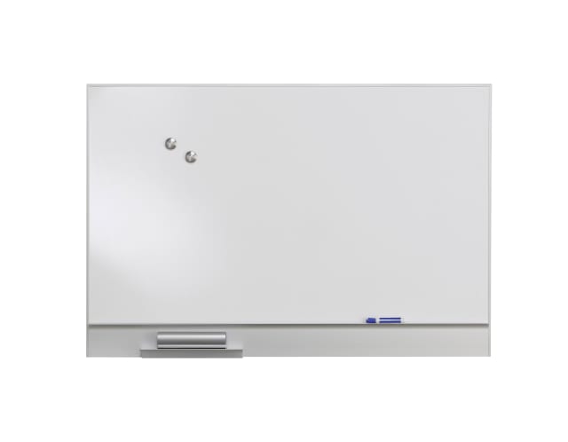 Polarity™ Magnetic Dry Erase White Board - 48" x 32" Aluminum Frame