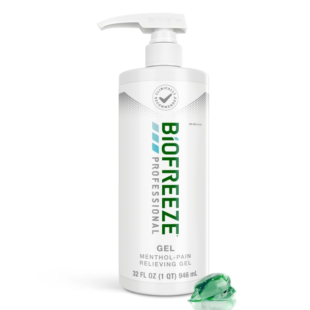 Biofreeze Professional Pain Relief Gel, 32 oz. Pump, Green