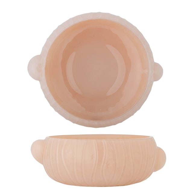 82072760 - Lalie Bowl, Rose, Glass STOCK: 300