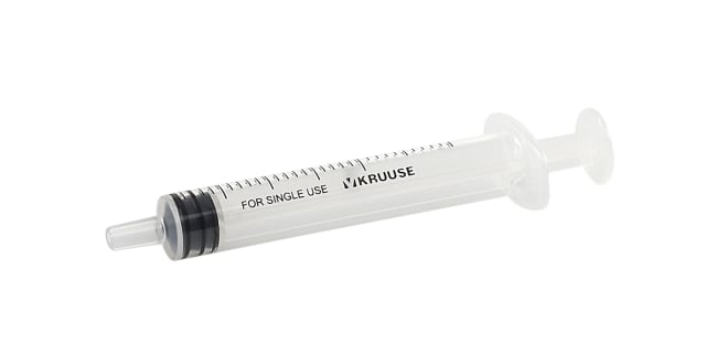 3-Part Syringes, Centric Luer Tip