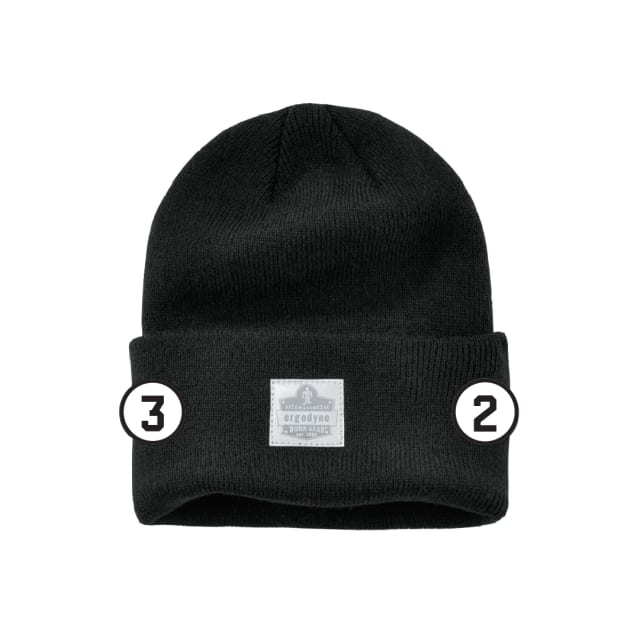 N-Ferno 6806 Cuffed Rib Knit Winter Hat
