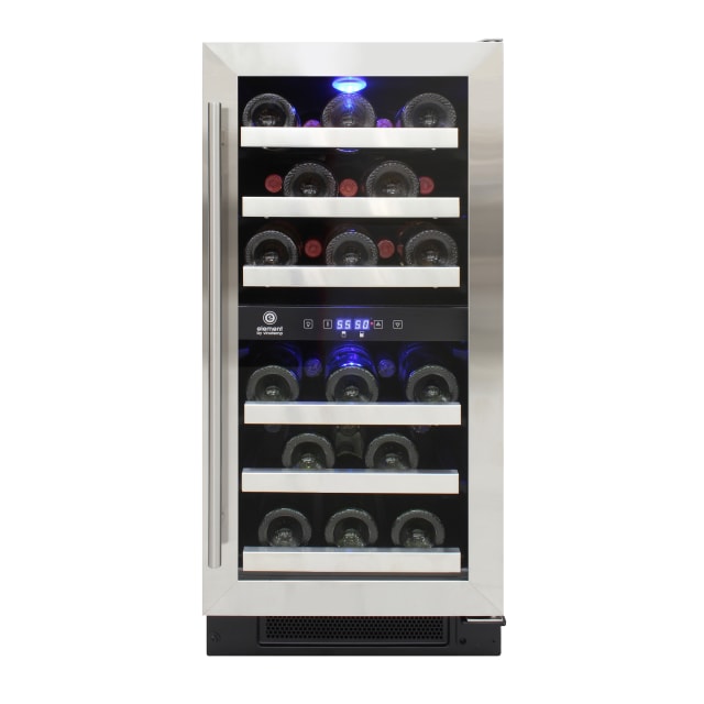 Vinotemp Connoisseur Series Compact Dual-Zone Wine Cooler