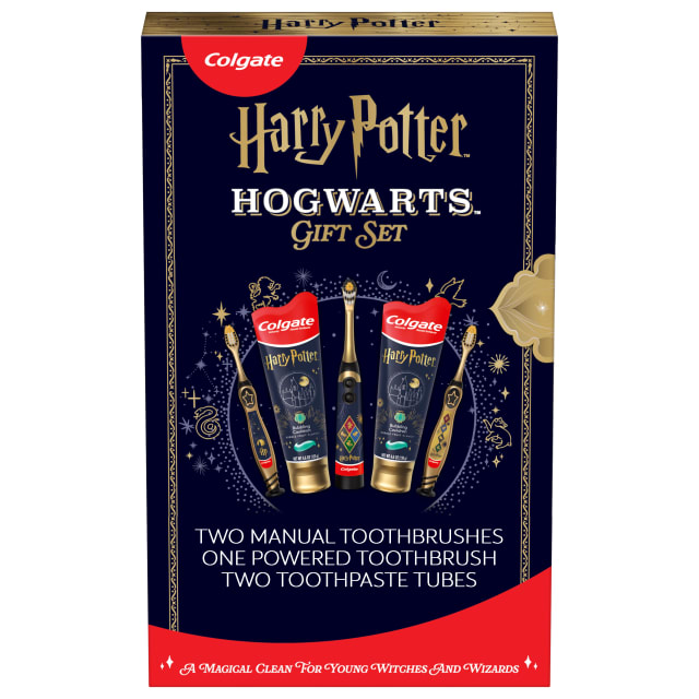 Colgate Harry Potter Kids Toothbrush and Kids Toothpaste Gift Set