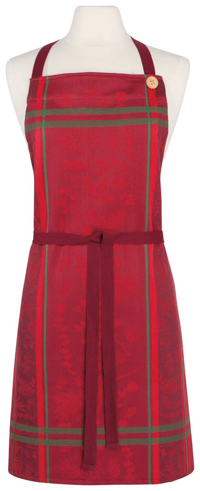 Winterberry Christmas Jacquard Apron