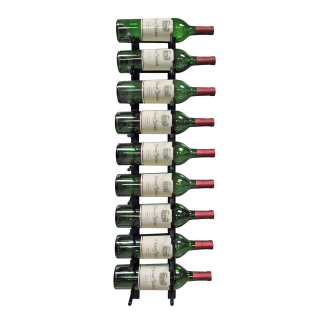 Vinotemp Epicureanist Modern Peg Wine Rack, 9 Bottle Capacity