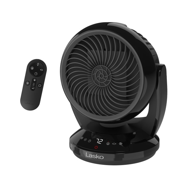 Lasko 14" 1500-Watt Whirlwind Heat Ceramic Space Heater with Manual Tilt and Remote Control