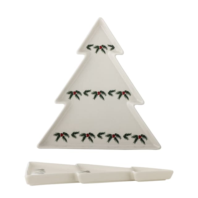 82062850 - Berry Serving Plate, White, Stoneware STOCK: 21