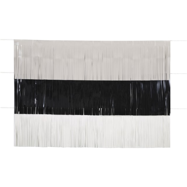 51170 Assorted Color Foil Fringe Backdrop Kit, 3ct