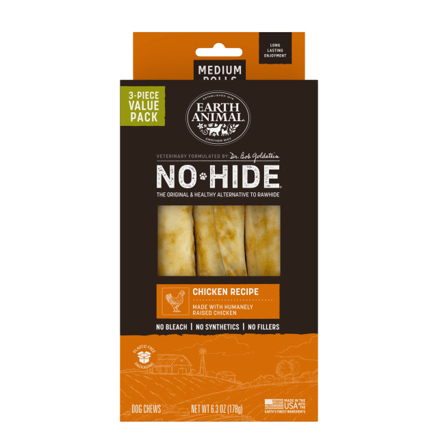 No-Hide - Chicken - Rolls - Medium - Value Pack - 3 Pk