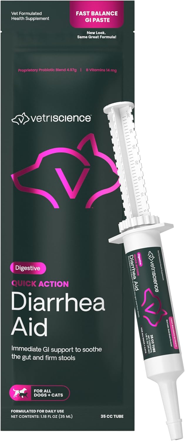 VS Quick Action Diarrhea Aid, Dogs & Cats, 35cc