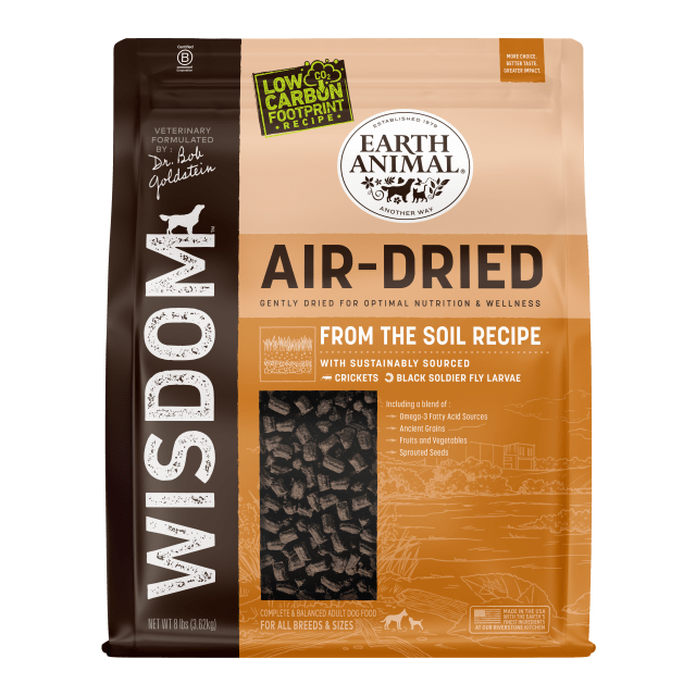 Wisdom - Air-Dried - Dog Food - From the Soil - 8 lb