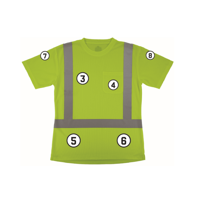 GloWear 8274 Women’s Essential Hi-Vis T-Shirt - Type R, Class 2