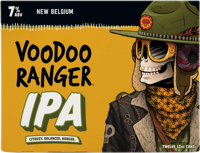 Voodoo Ranger IPA Beer, 12 Pack, 12 fl oz Cans